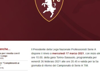 L&rsquo;Asl 1: Il Covid del Toro &egrave; la variante inglese