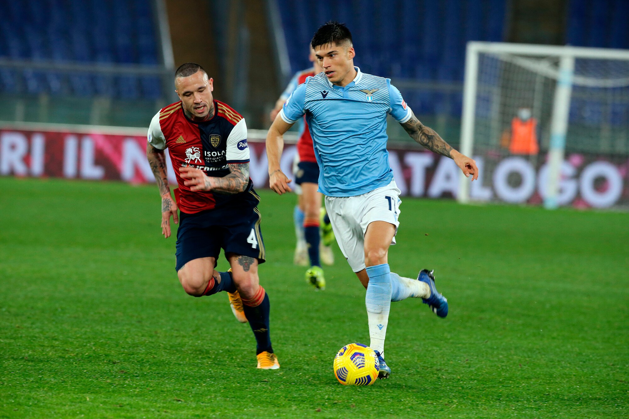 Lazio-Cagliari 1-0, il tabellino