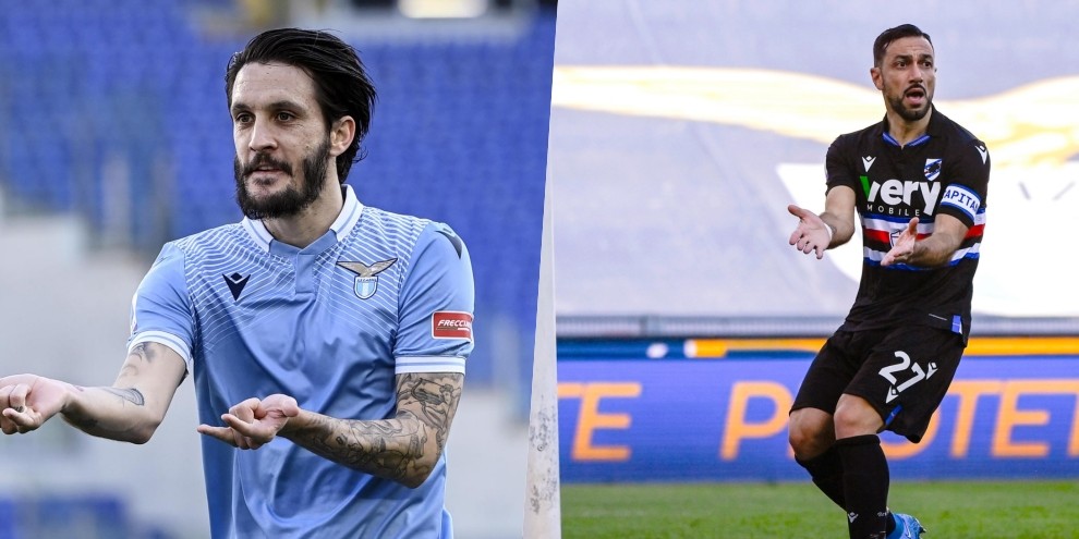 Lazio vincente con Luis Alberto: sacrificio Samp, ma non basta