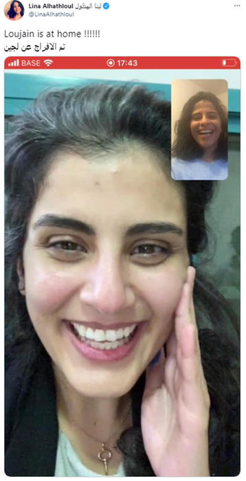 Liberata l’attivista per i diritti delle saudite