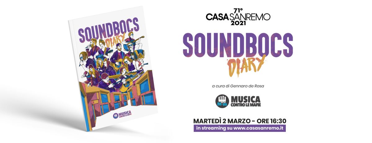 Il 2 marzo sarà presentato in anteprima assolutail libro di lettura aumentata “Sound BoCS Diary”