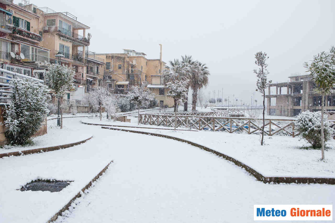 Arriva la neve in molte regioni d'Italia