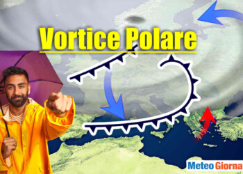 Meteo del Vortice Polare equivale anche a non Gelo