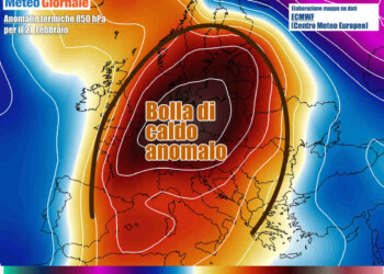 METEO, ecco severo aumento termico. Stop inverno ed improvvisa primavera