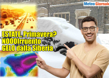 Meteo estivo? Follia pura, BLOCCO GELIDO è in Europa e fa ROTTA su Italia