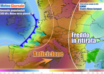 Meteo: GELO e NEVE presto spazzati via, torna l’anticiclone. Fino a quando?