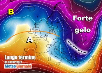 Meteo Italia al 13 marzo: GELO a est, maltempo da ovest