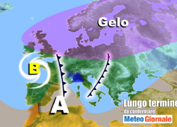 Meteo Italia al 19 febbraio con molte PERTURBAZIONI