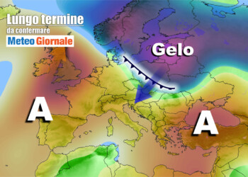 Meteo Italia al 20 febbraio, con perturbazioni poi il FREDDO