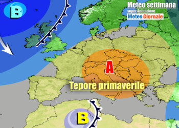 METEO Italia. Alta Pressione in rinforzo, aria di primavera. Cambia a marzo