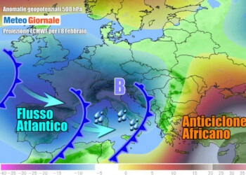 METEO Italia. Irrompe maltempo, con pioggia, vento, neve. Novità a seguire