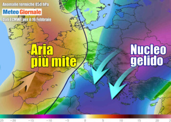 Meteo prossima settimana: ancora gelo russo e neve. Tutti i dettagli
