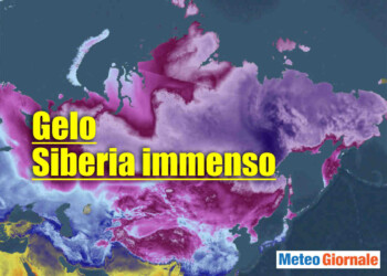 Meteo, rischio Gelo sino a metà Marzo e oltre. In Siberia immensa area gelida