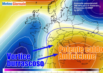 METEO. Scoppia il CALDO ANOMALO sull’Italia, prima di una nuova burrasca