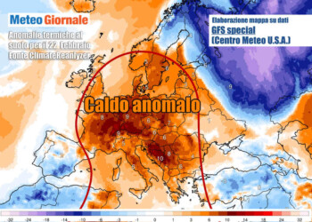 Meteo verso anticipo di primavera. Ecco quanto caldo avremo sull’Italia