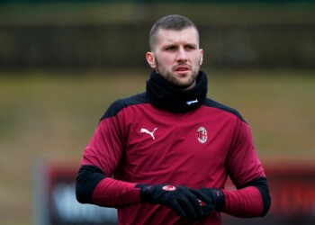 Milan, con lo Spezia senza Rebic: trauma al tendine rotuleo