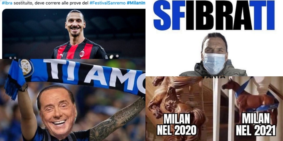 L'Inter vince il Derby: sui social si scatenano le ironie