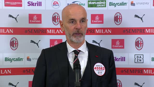 Pioli: "Cambio di modulo? Faremo le nostre valutazioni"