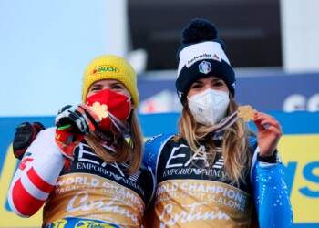 Mondiali Cortina, Bassino vince l’oro nel parallelo