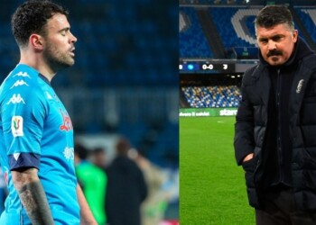 Napoli, Petagna ko. Emergenza in attacco per Gattuso