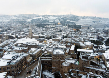 Nevica pure in Medio Oriente e non in Italia: meteo folle