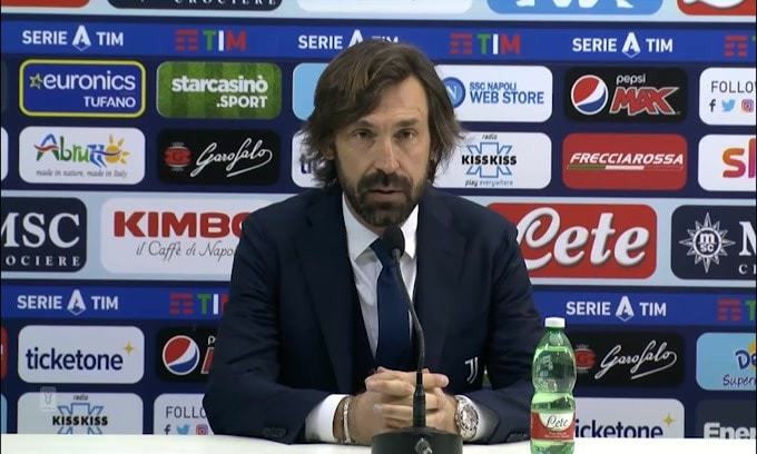 Pirlo furioso dopo Napoli-Juve: “Se quel rigore lo avessero dato a noi…”