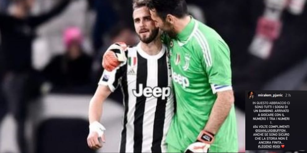 Pjanic si dichiara a Buffon dopo la presenza 654: "E non &egrave; finita…"