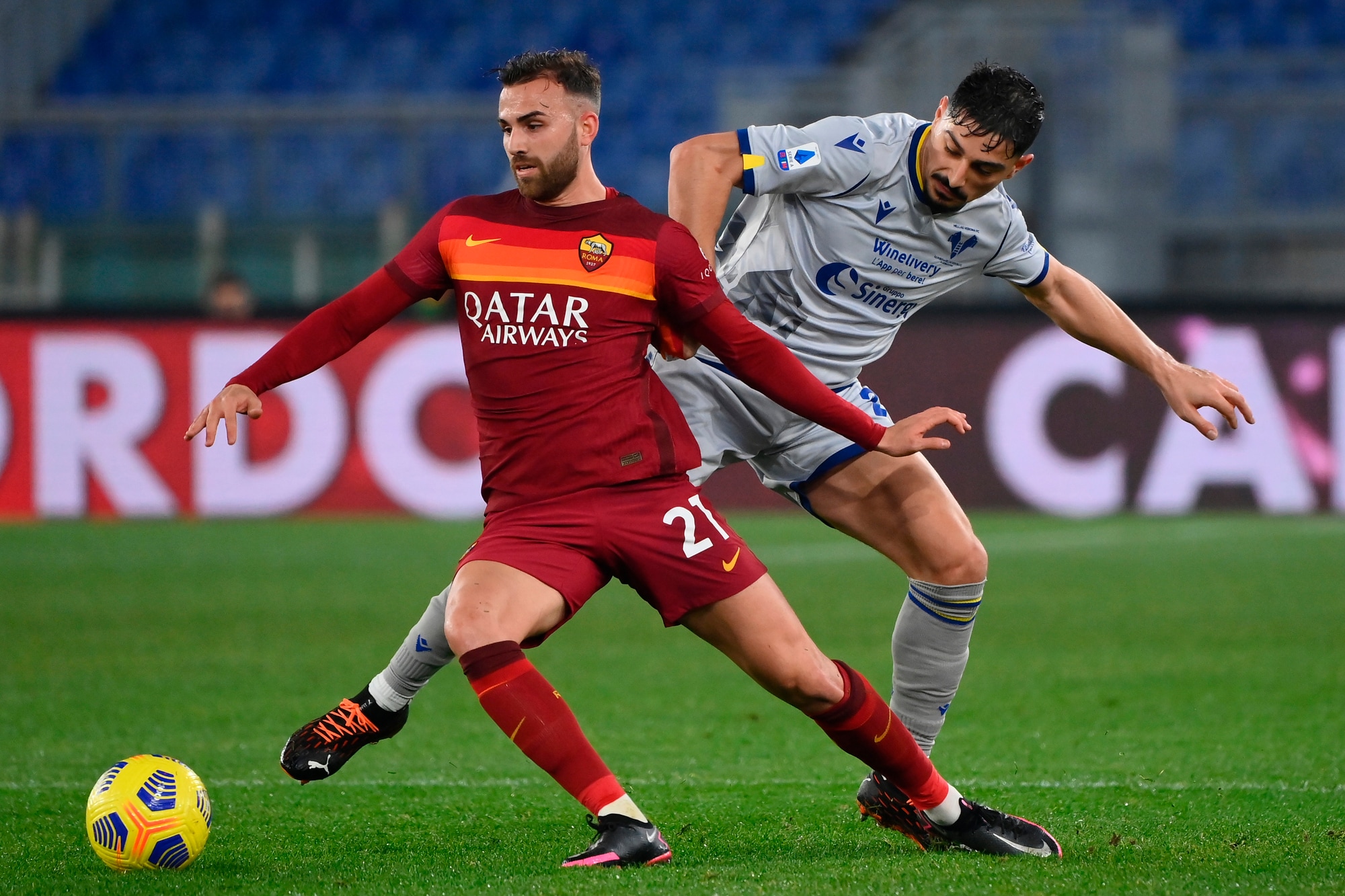 Roma-Verona 3-1, il tabellino
