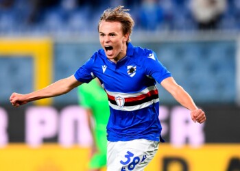 Sampdoria, Ferrero gongola con Damsgaard