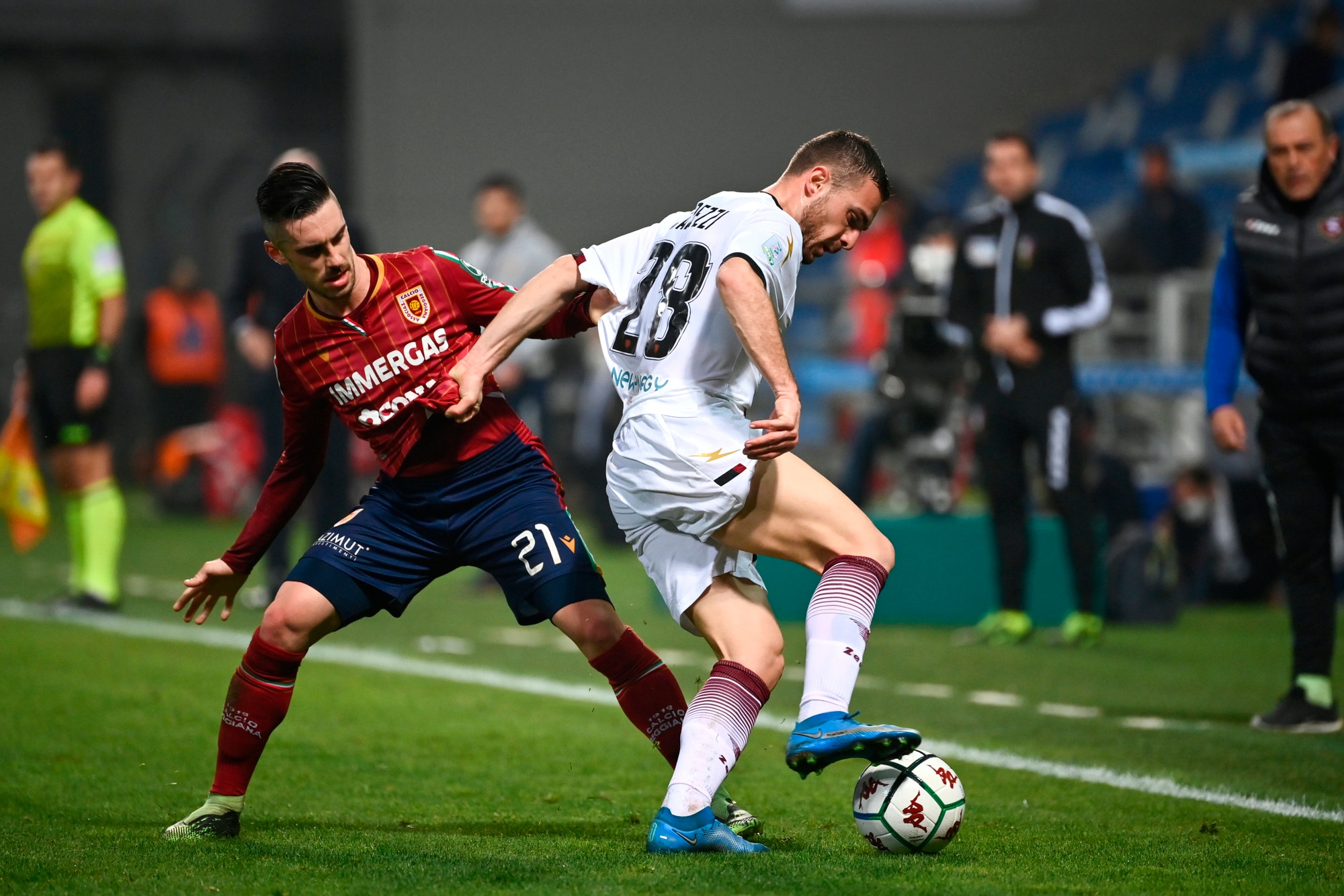 Serie B, la Reggiana stoppa la Salernitana: è 0-0