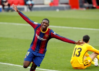 Siviglia-Barcellona 0-2: Dembélé-Messi, Gomez fuori all’intervallo