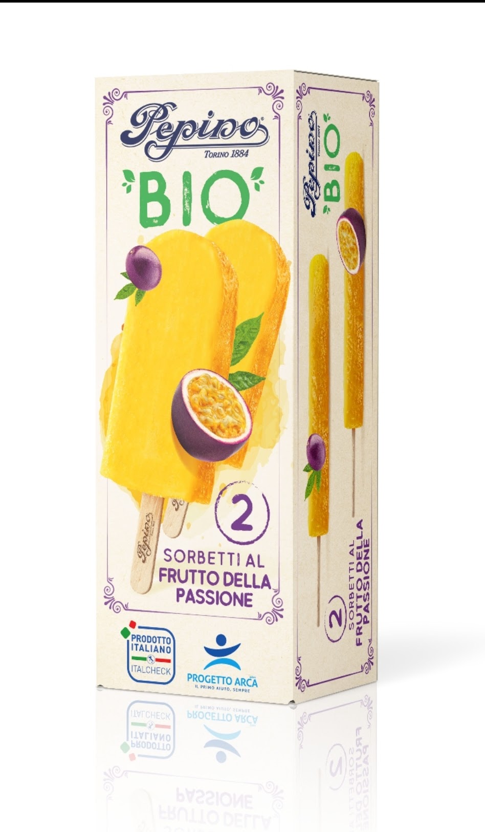 GELATI PEPINO 1884 per PROGETTO ARCA: donati 2000 pasti