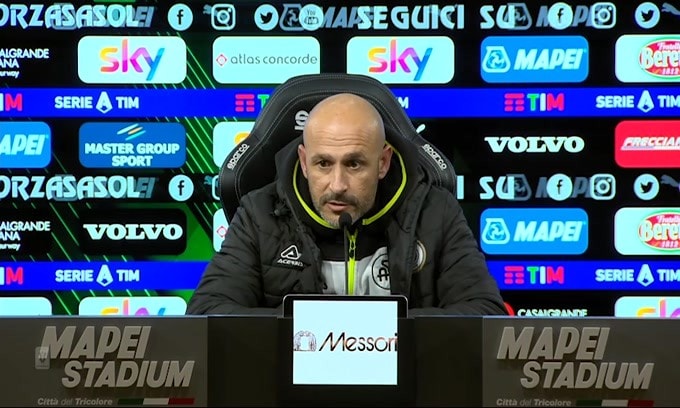 Italiano: "Felice per quanto ottenuto"