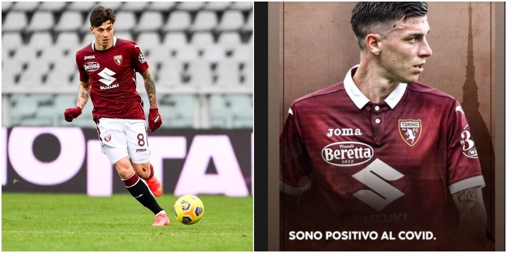 Torino, Baselli è uno dei sette positivi: “Sto bene”