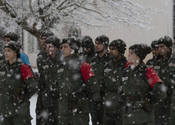 RAI2, LA CASERMA: QUINTA PUNTATA ESERCITAZIONI SOTTO LA NEVE E AL FORTE BELVEDERE