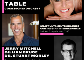 THE AUDITION TABLE  un appuntamento gratuito con tre star internazionali del musical