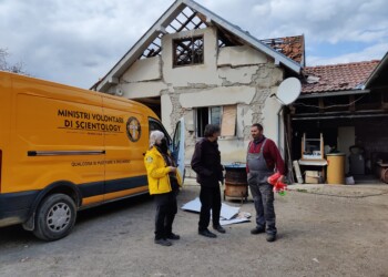 Aiuti Umanitari: Volontari di Scientology rientrati dalla  4° spedizione in Croazia