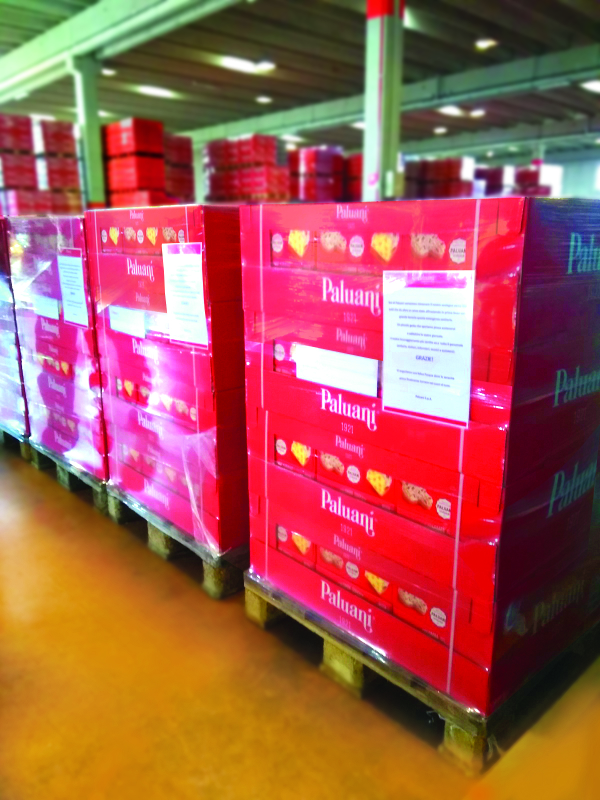 PALUANI DONA LE SUE COLOMBE DEL CENTENARIO AGLI OSPEDALI D’ITALIA