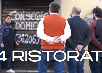 NELLA NUOVA PARODIA VIDEO DEI THE CEREBROS  “4 RISTORATI”