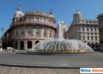 A Genova condizioni meteo dal caldo al freddo