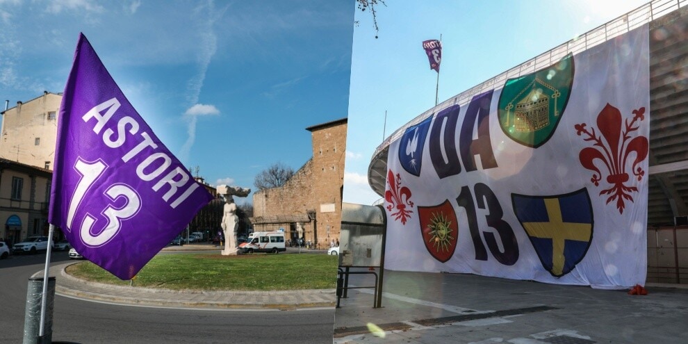 Astori a tre anni dalla morte: il ricordo di Firenze