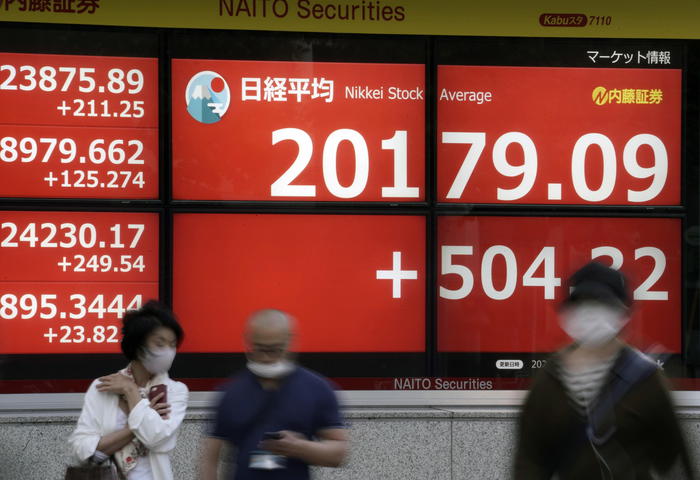 Borsa: Asia poco mossa, futures in ribasso, Tokyo +0,03%