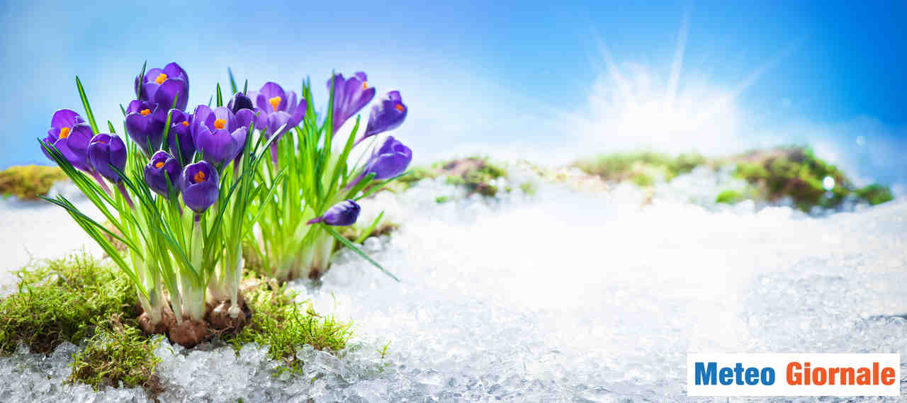 La primavera parte con grande freddo invernale. Non è un evento raro