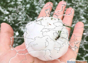 Grandine devastante. Sapere dove è caduta la grandine