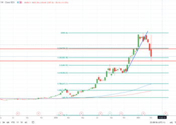 Il prezzo delle azioni Tesla in calo del 35% dai massimi. Conviene investire?