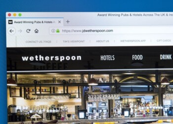 JD Wetherspoon in perdita ante imposte nell’H1 fiscale