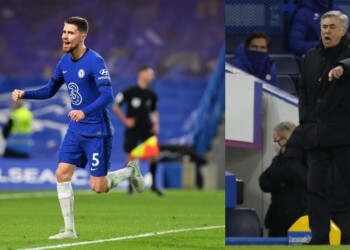 Jorginho segna, Ancelotti ko: Chelsea-Everton 2-0. Ok il West Ham