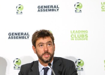 Juve, Agnelli parla all’Eca e cita Draghi: ecco il discorso