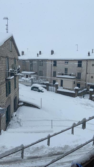 Maltempo: in Molise neve a Capracotta e sul Matese