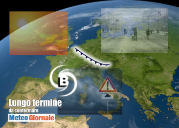 Meteo Italia al 10 aprile, possibile irruzione fredda dall’Artico